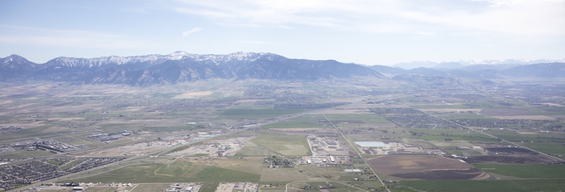 Aerial view of Bozeman